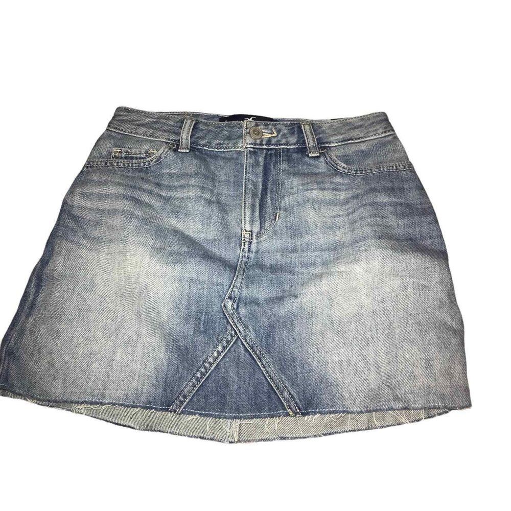 Hollister denim mini skirt Size 24